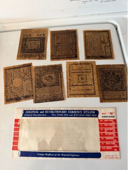 Colonial And Revolutionary Currency 1(contact info removed) Replica Money Paper Money