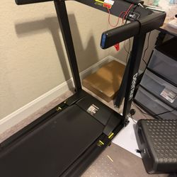 DeerRun All-New 2026 A1 Pro Move+ Smart Foldable Treadmill with 6% Incline & NFC | 350 lbs, 10 mph, Black 