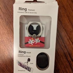 Phone Ring Grip, Hook & Kickstand