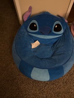 Stitch plush chair