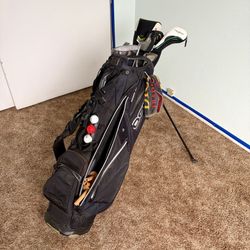 Golf bag & clubs
