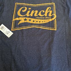 Cinch Men’s Shirt Brand New Size Large With Tags