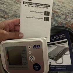 A and D Blood Pressure device