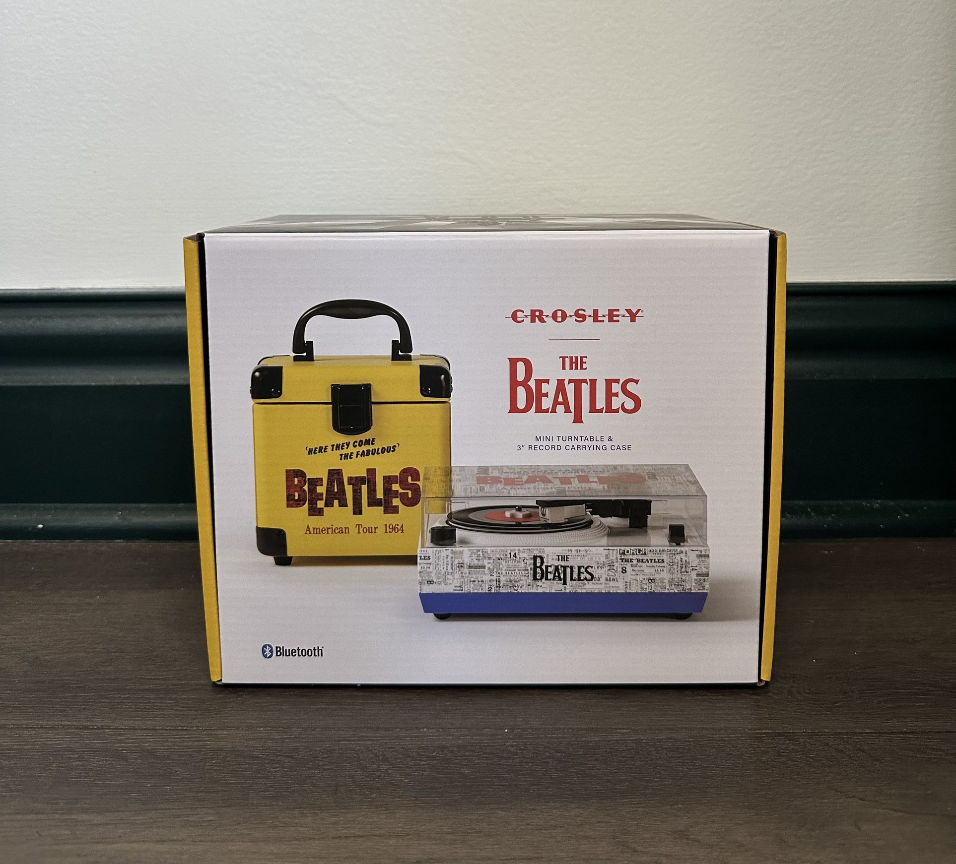 The Beatles x Crosley 2024 RSD Mini Turntable **Brand New**