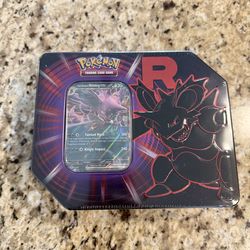 Pokémon TCG Team Rocket Nidoking Promo Tin Box