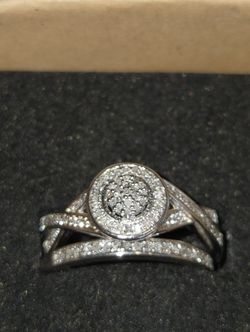 Diamond Engagement Set  Size 7