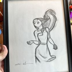 Disney Pocahontas Animation Drawing Art