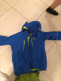 Boys ski outfit