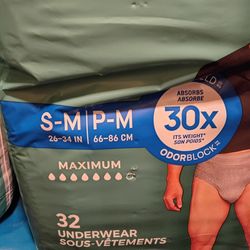 Men's Sm. Depends