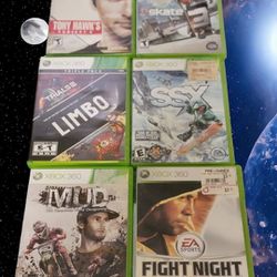 Xbox 360 video game bundle Bundle of 6 lots read description