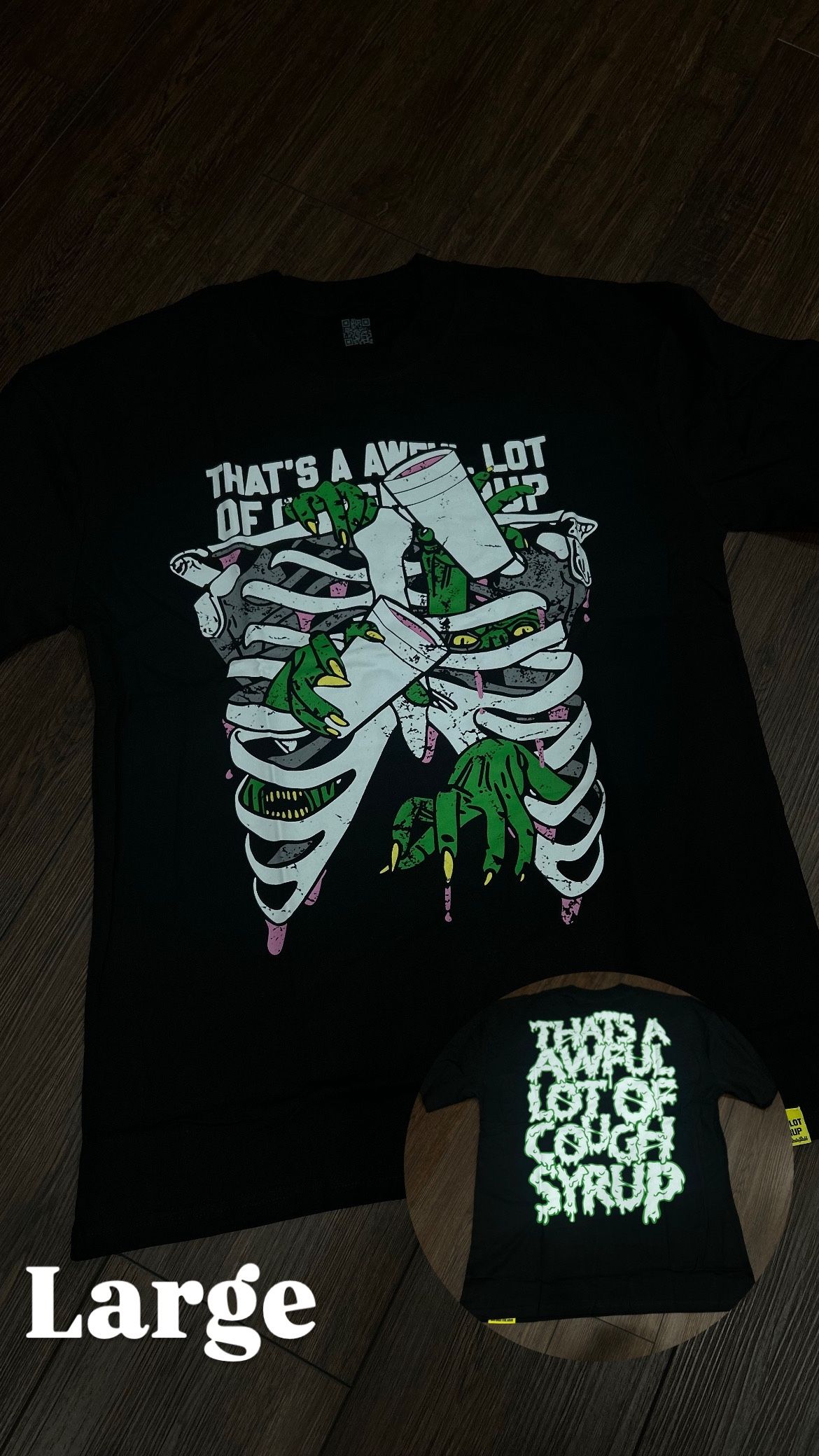 Awful Lotta Cough Syrup Shirts