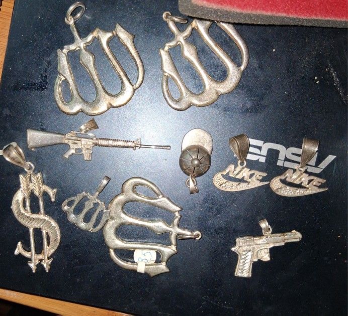 . 923 Silver Pendants