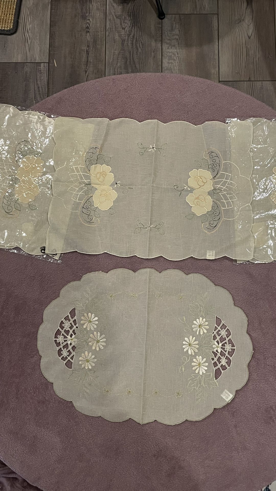 Handmade Embroidery Doilies