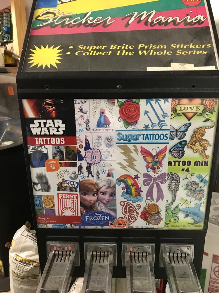 23+ Tattoo Vending Machine