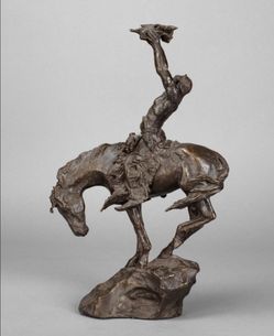 Buck McCain "Prayer to the Healing Spirit" Bronze Sculpture (1988)