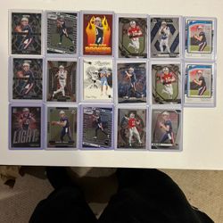 Drake Maye Rookie Card Lot Patriots Prizm Optic Select Inserts RC QB 17 Cards 🔥