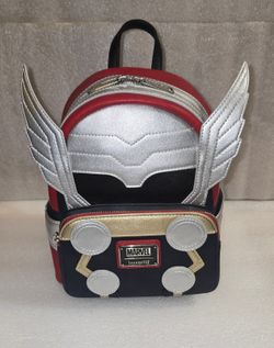 Thor Mini Backpack Marvel Loungefly Bag Disney Bonus Love & Thunder Bag Tag