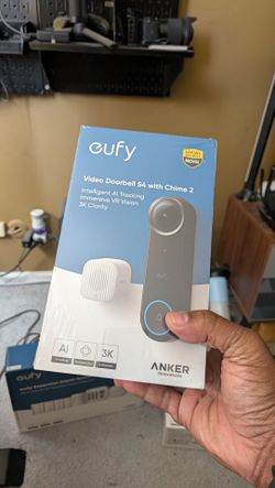 Eufy Video Doorbell S4 with Chime 2 *Brand New*