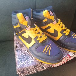 Marvel Wolverine Panam Men Shoes New