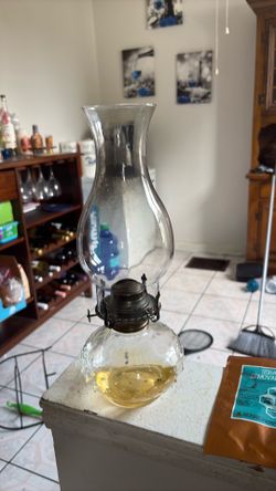 Vintage oil lamp