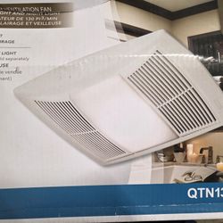 Nutone Bathroom Exaust Fan And Light (qtn130le1)