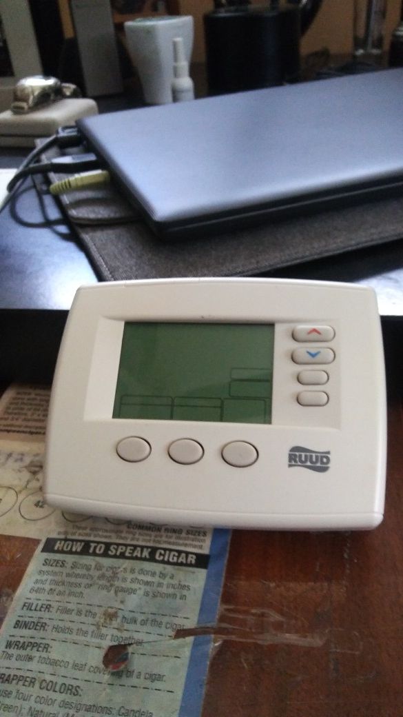 Ruud/Rheem Thermostat Programmable