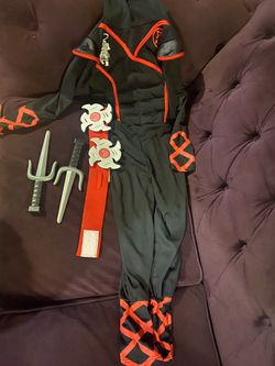 Ninja Costume 7-8 Year Old