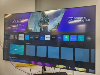 Samsung 85" 4K TV CU7000 2023 - Tested, Remote + Full Motion Mount