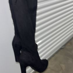 Knee High Or Thigh High Boots New Black