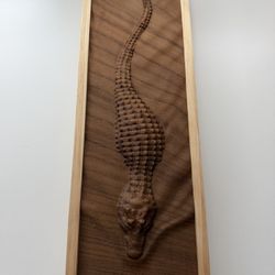 Alligator Art Wood 