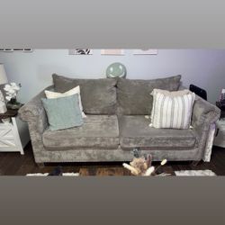Grey Sofa & Love Seat Couches