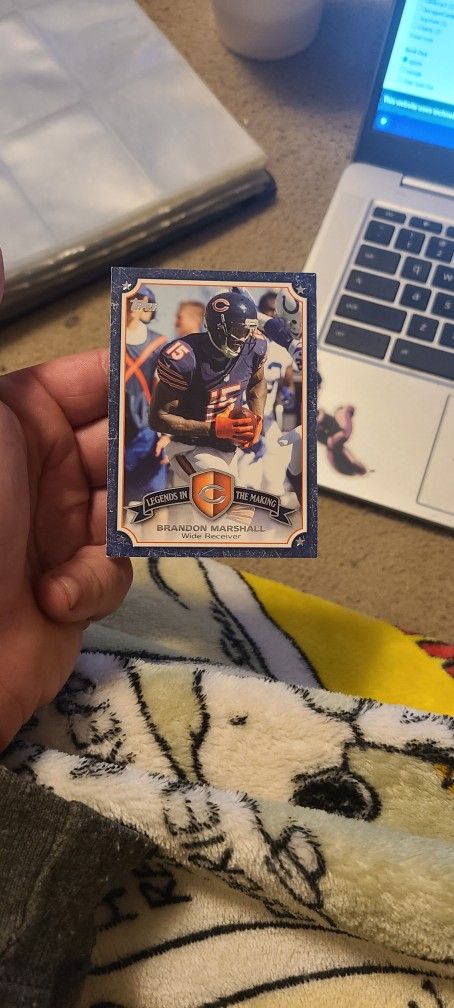 Brandon Marshall 2013 Topps Legends In The Making Football Card