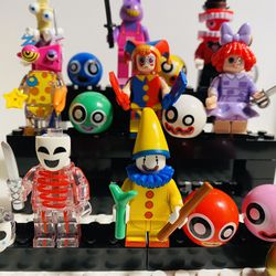 The Amazing Digital Circus Character Collectibles Custom Lego Minifigures Toys