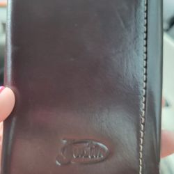 Brand New Justin Leather Wallet 