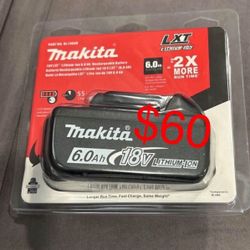 Makita 6.0Ah Battery ( Brand New Sealed )