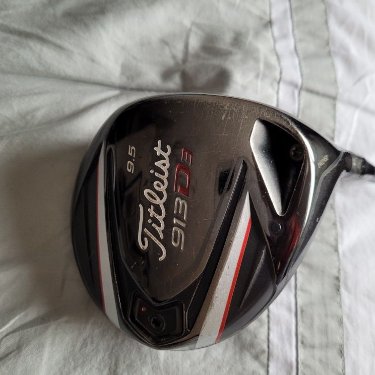 Titlest 913 D3 Driver With Head Cover