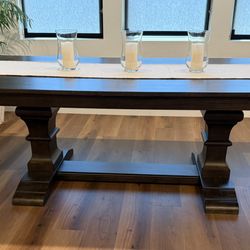 Solid Wood Dining Room Table