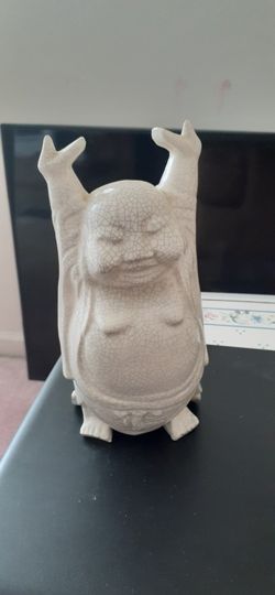 Ceramic Buddha  Statue  8 "  High