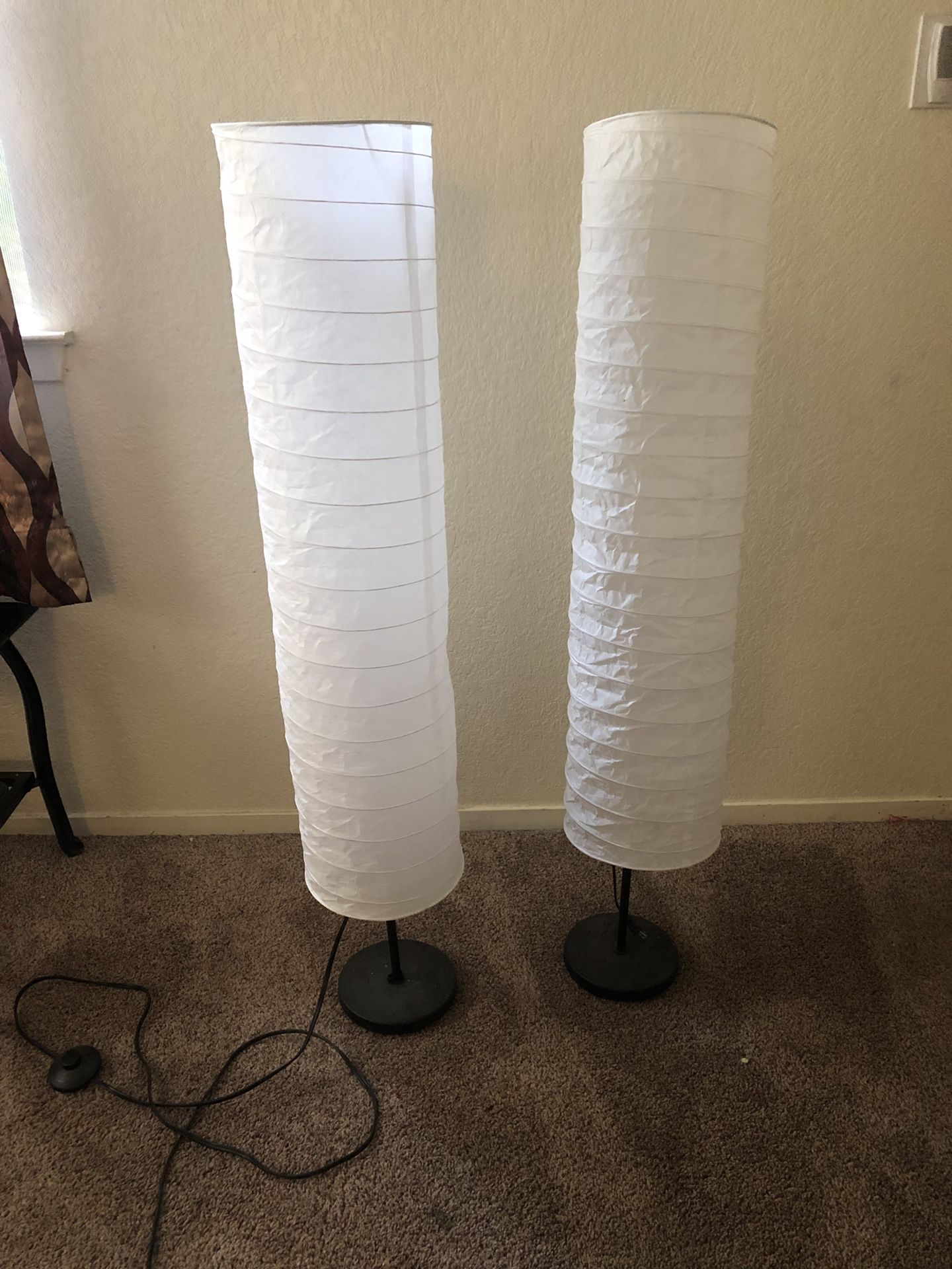 Floor lamps open box never used