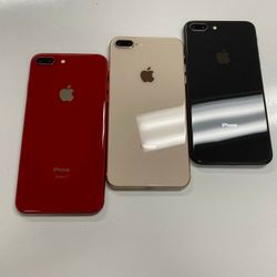 Apple IPhone 8 Plus Unlocked For Any carriers  - PAYMENTS PLAN AVAILABLE NO CREDIT NEEDED 