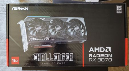 AMD Radeon  Rx 9070 asrock challenger
