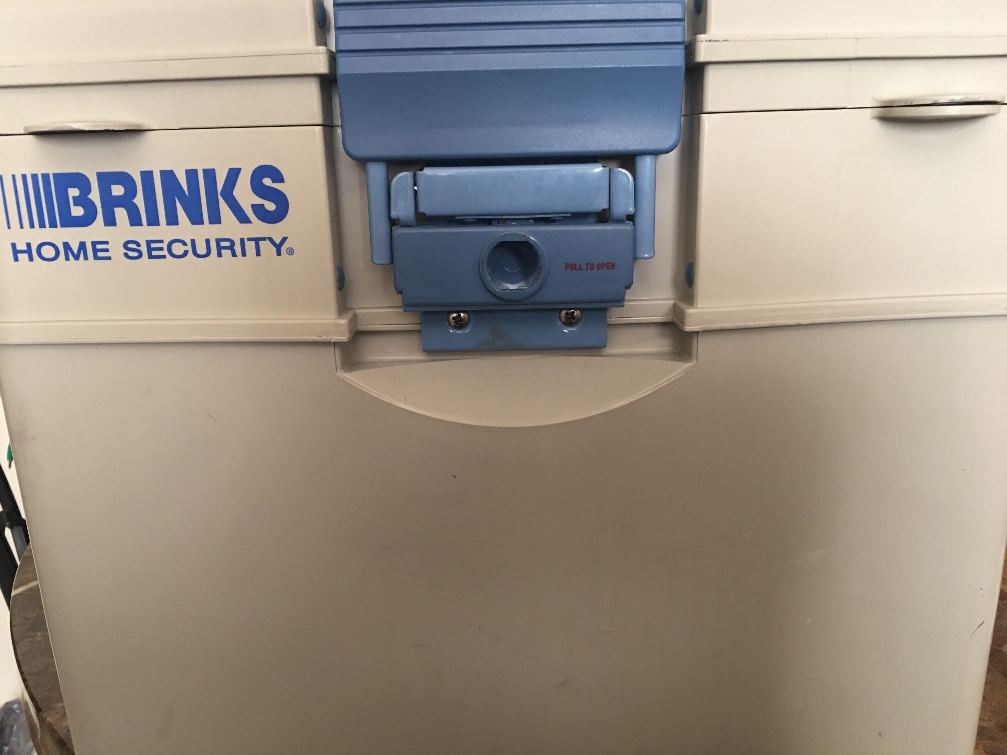 Make Offer Only Needs Lock Replacement Brinks Home Security Lock Box Fire Safe 1/2 Hour 16" X 13"OD 12" X 8.5"