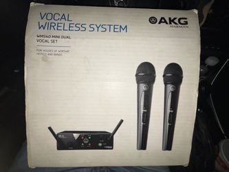 AKG by Harman WMS40 Mini Dual Vocal Wireless System for sale.
