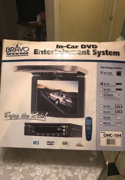 In car DVD entertainment system
