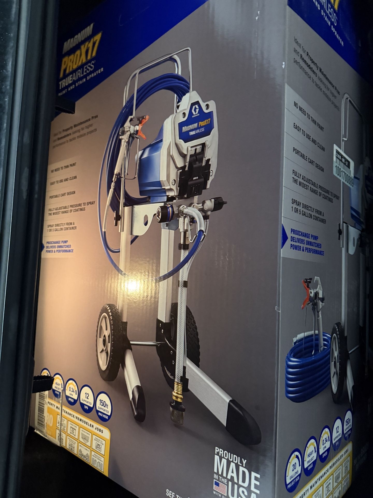 New Graco Magnum ProX17 Airless Sprayer