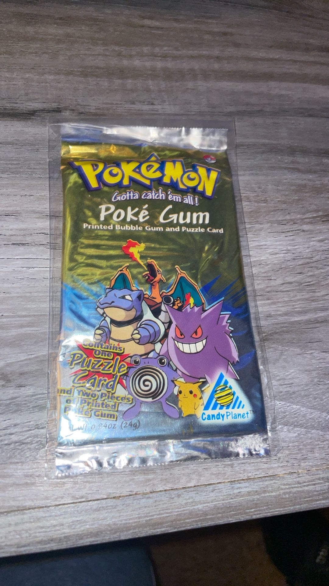 Pokemon Poke Gum Vintage 1999 Pack