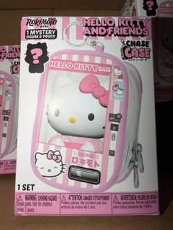 Hello Kitty keychain case figure