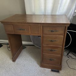 Antique Sewing Desk