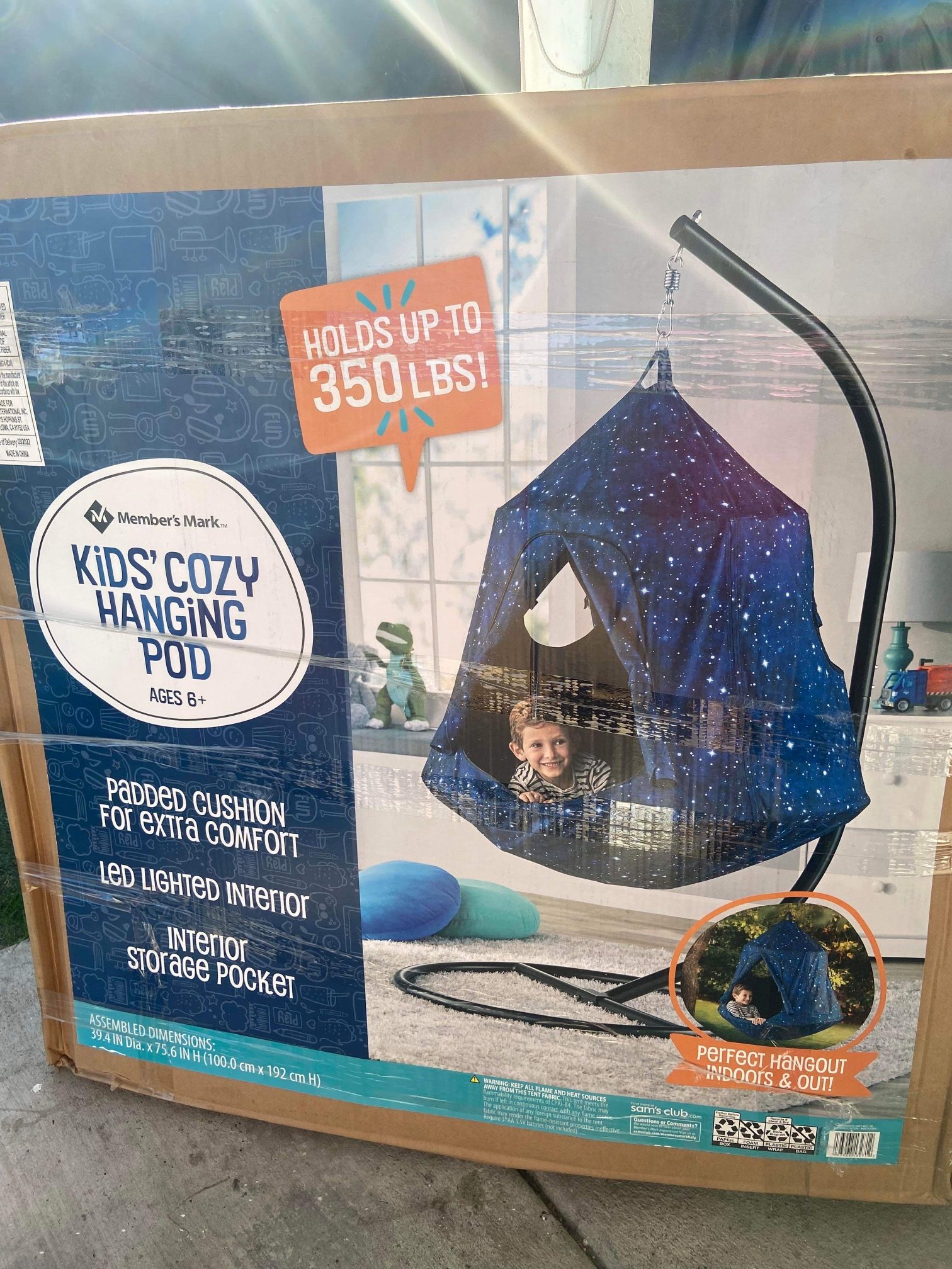 The Hangout POD, Kids' Hanging Tent