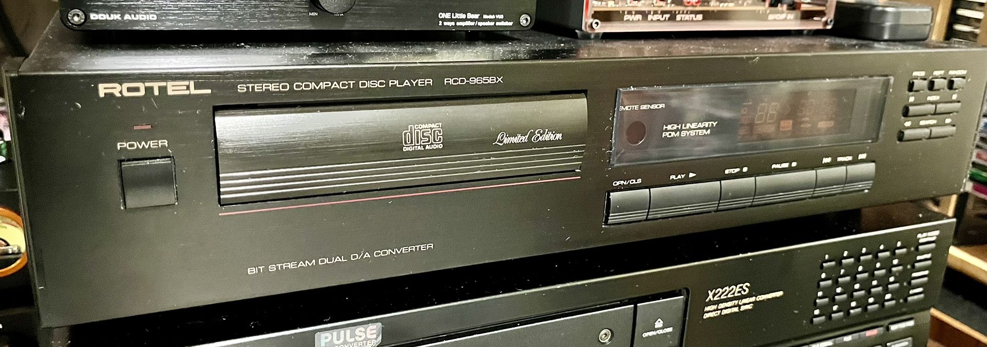 Rotel RCD-965BX Limited Edition Discrete CD Player